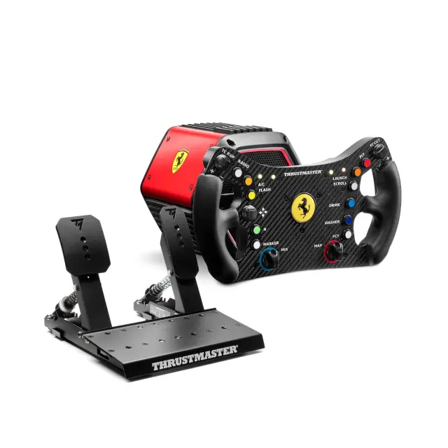 Thrustmaster T818 Ferrari 488 GT3 Σετ Τιμονιού με πεντάλ