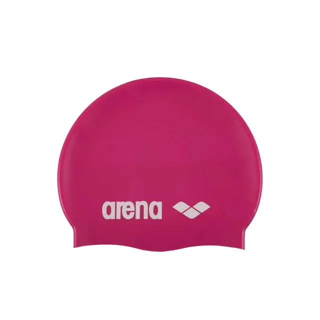 Arena Adult Unisex Classic Silicone Swim Caps Φούξια 91662-91 (Arena) - One Size