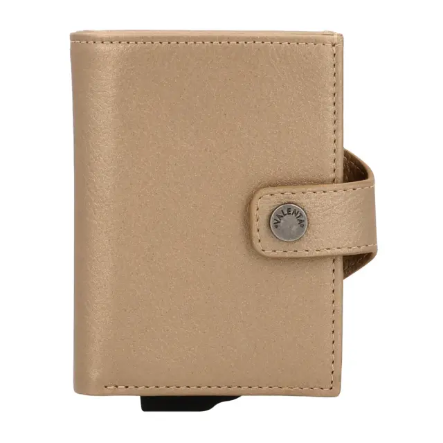 Valenta Δερμάτινο Πορτοφόλι Ανδρικό με RFID / Leather Wallet: MagSafe Luxe (5 χρώματα) - Sand
