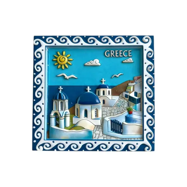Tουριστικό μαγνητάκι Souvenir - Σετ 12pcs - Greece - 678506