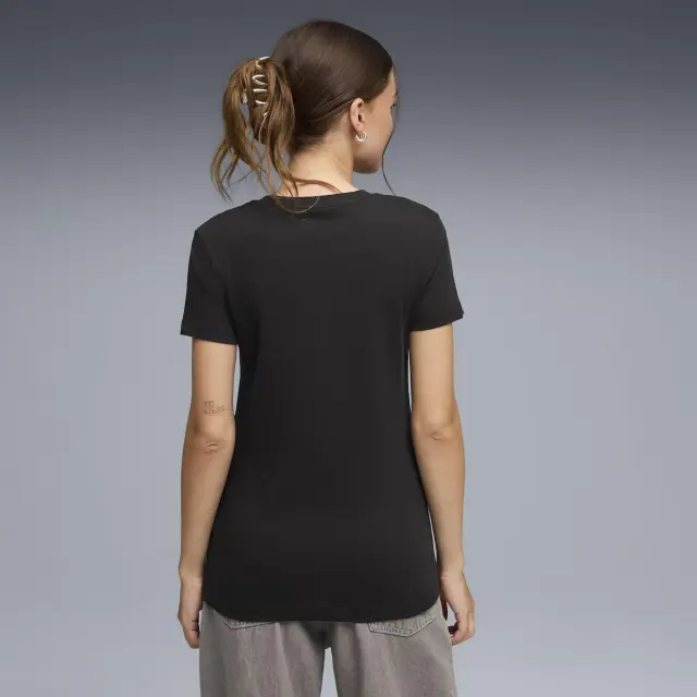 PUMA W ESS Centered Cat Logo Tee (692916-01) - L 2
