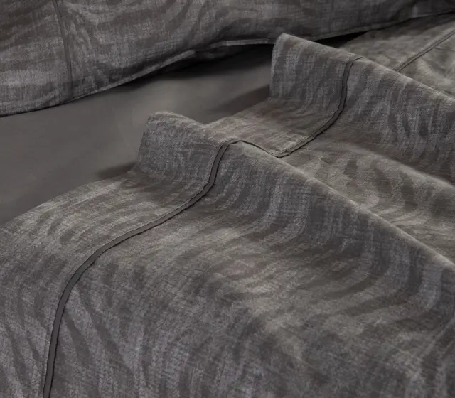 Nef-Nef Homeware Σετ Σεντόνια Υπέρδιπλο Zesten 240x270 Grey 2