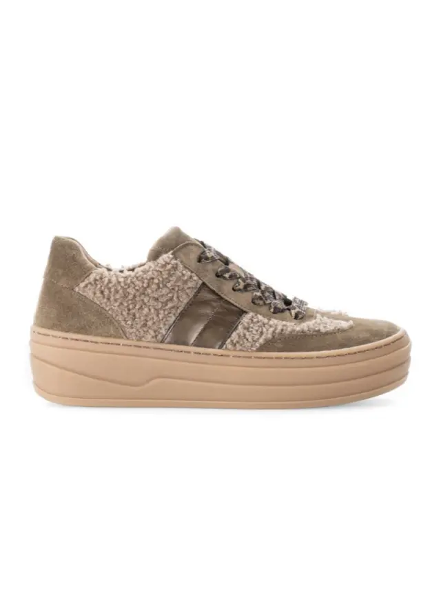 Gabor Sneakers Γυναικείο Δέρμα Nubuck/Teddy Καφέ GAB/73350 14-FARRO 3