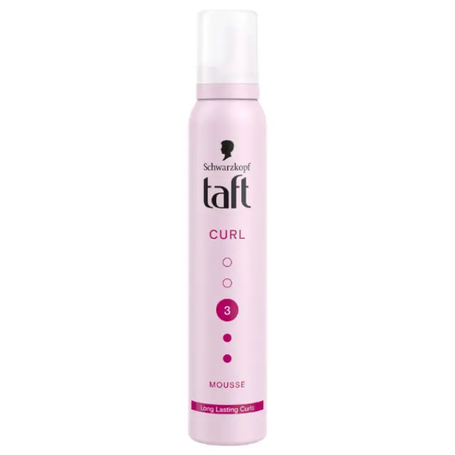 Schwarzkopf Αφρός Μαλλιών για Μπούκλες Taft Curl 3 Mousse Long Lasting Curls 200ml
