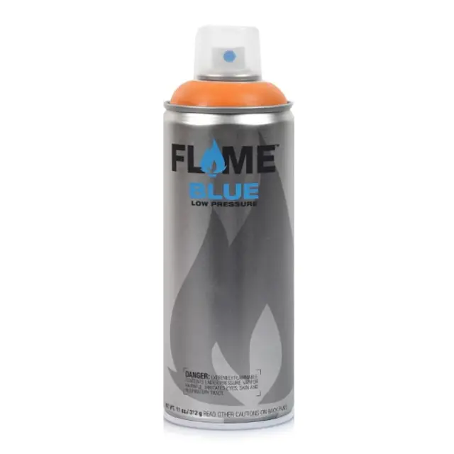 Flame Blue Spray Paint 400ml FB-204 Light Orange