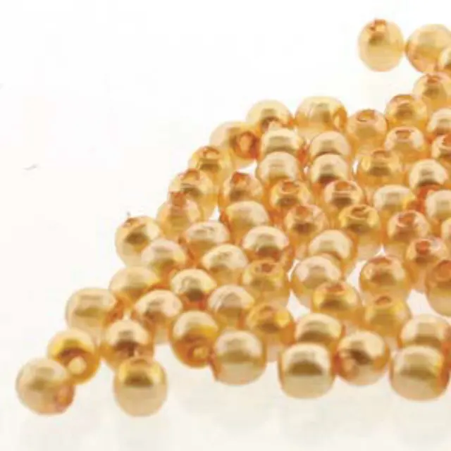 Χάντρα Czech Glass Pearl Round Ø2mm - Peach ~150τεμ