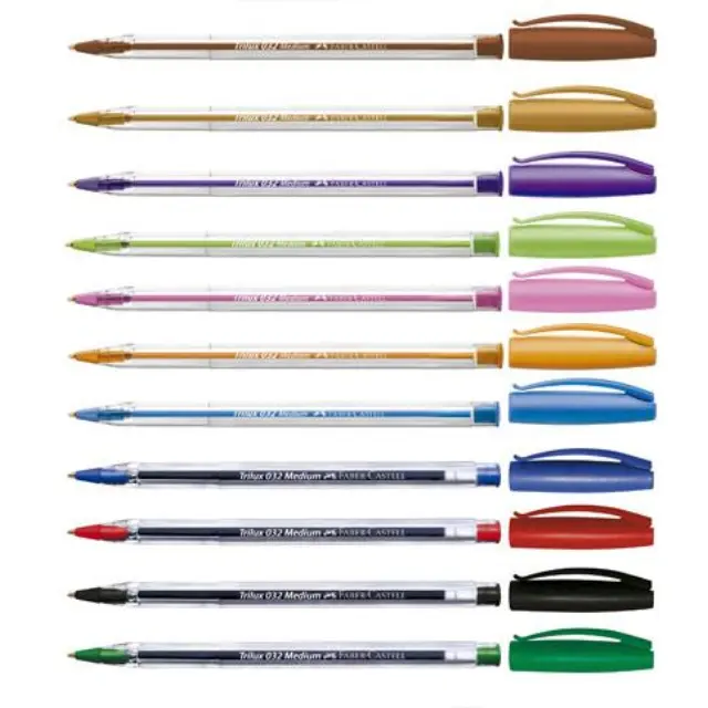 Στυλό Faber Castell Trilux 032 M 7 Χρώματα 48τεμ