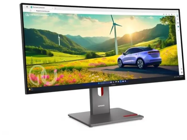 LENOVO Monitor Thinkvision P34WD-40 34'' IPS WQHD,HDMi,Display Port,Ethernet,Height Adjust,3YearsW 2