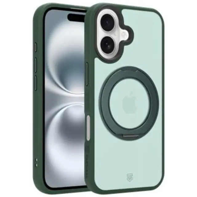 Tactical MagForce Hyperstand Cover for Apple iPhone 16 Forest Green