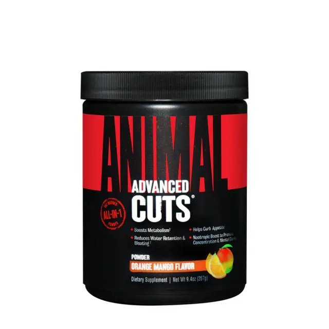 Universal Nutrition Animal Cuts Powder Orange Mango, 248 g