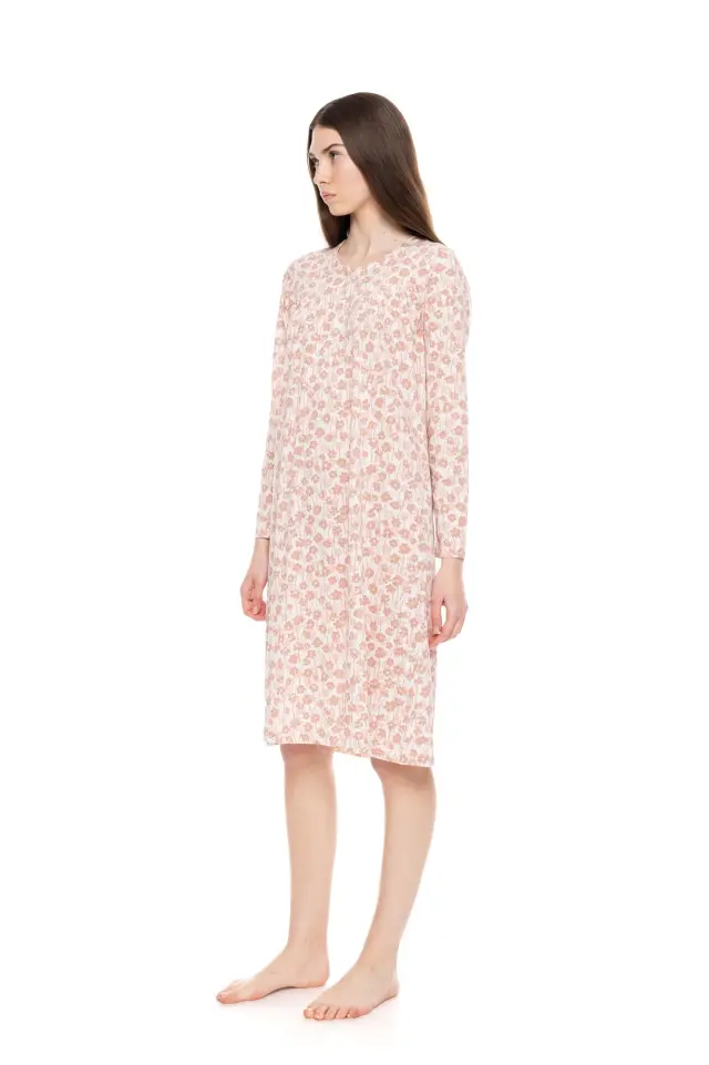 W1600 - Type - NIGHTGOWN CLASSIC PINK FLOWER 2