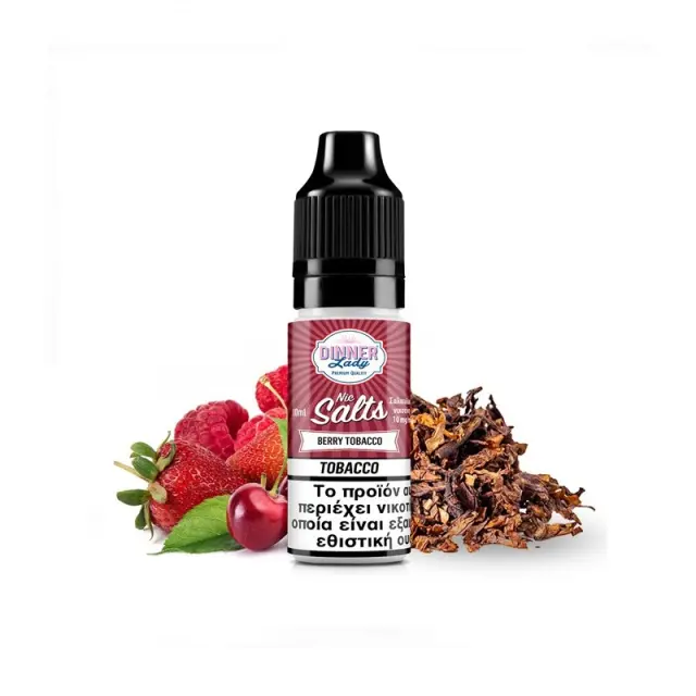 Dinner Lady Salt Berry Tobacco 10ml 20mg