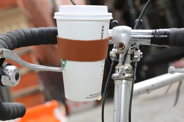 Βάση στήριξης Bike Cup Holder (PU Leather) BB48