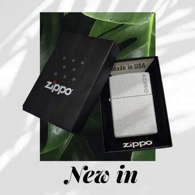 Αναπτήρας Zippo Classic Glacier Matte Zippo Logo 46020ZL