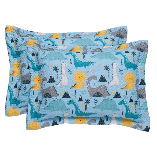 Ζεύγος Μαξιλαροθήκες 50x70+5 Oxford Das Home 4928 Blue-Grey 100% Microfiber