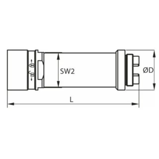 Προέκταση Άξονα Garant (Spindle Extension)τύπος: 100 Mm – Συμβατή Με Xpent Σειρά 2