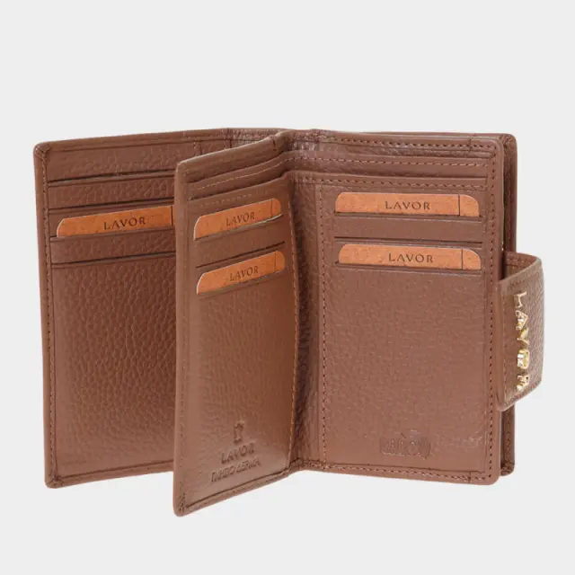 Πορτοφόλι Lavor 1-6163 MOCHA Σκούρο Καφέ - ONESIZE 2