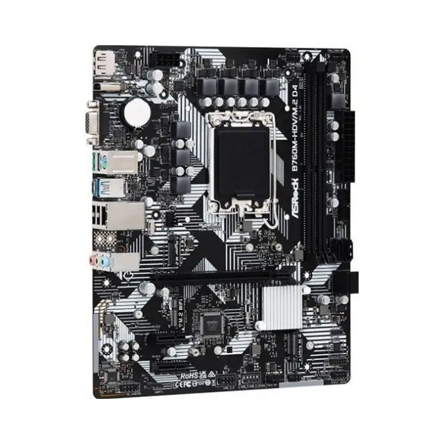 ASRock Motherboard B760M-HDV M.2 DDR4 1700 (90-MXBL40-A0UAYZ) 2