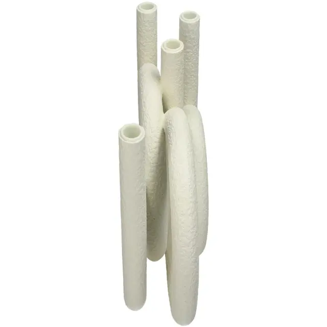 Κηροπήγιο Λευκό Polyresin 38x14.6x30.2cm 2
