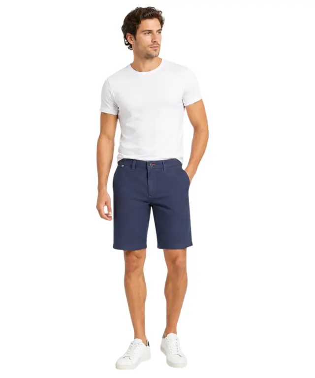 Norway Nautical School - Ανδρική Βερμούδα Chino 838520-NAVY Μπλε