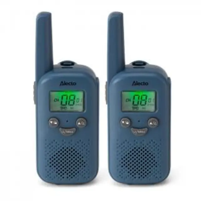 Walkie talkie με εμβέλεια έως και 6 km, σε μπλε χρώμα. 2