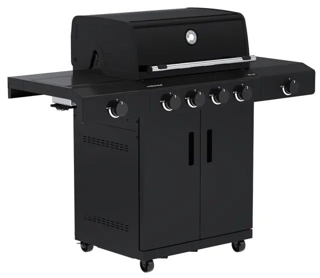Ψησταριά Υγραερίου Outdoorchef Heat C-435 RB με πλευρική εστία υπέρυθρων, ισχύ 12.4kW + 4.4kW + 3.6kW και διαστάσεις 145x63x119cm18.128.94 2