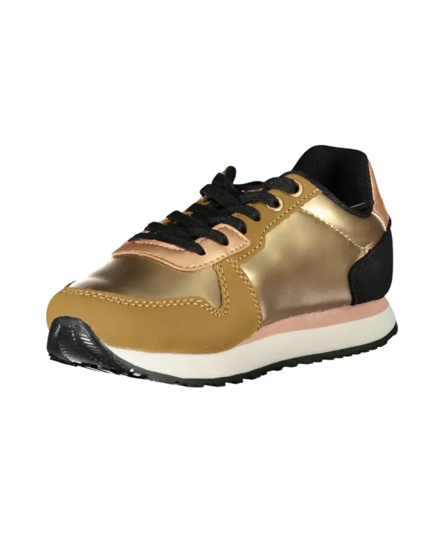 U.S. Polo Assn. - Παιδικά Sneakers Nobik NOBIK011KCNH2-BRW Χρυσό 3