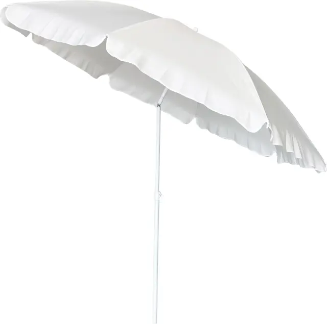 ESCAPE Ομπρέλα Παραλίας 2m 180gsm 8 Ακτίνες 4mm Λευκή (12045) 3