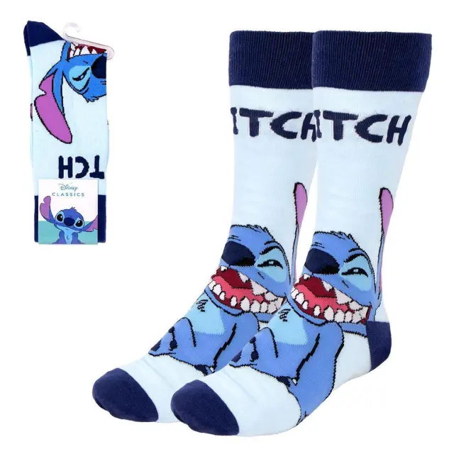 Κάλτσες Disney Lilo and Stitch Face Socks 2900002543 (One Size 36-43) Πολύχρωμο