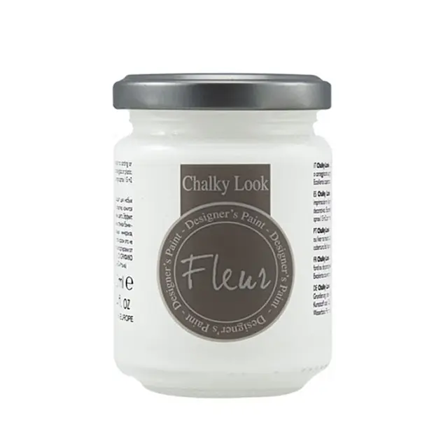 Χρώμα Κιμωλίας Fleur Chalky Look 130ml, F01 Titanium White 12001