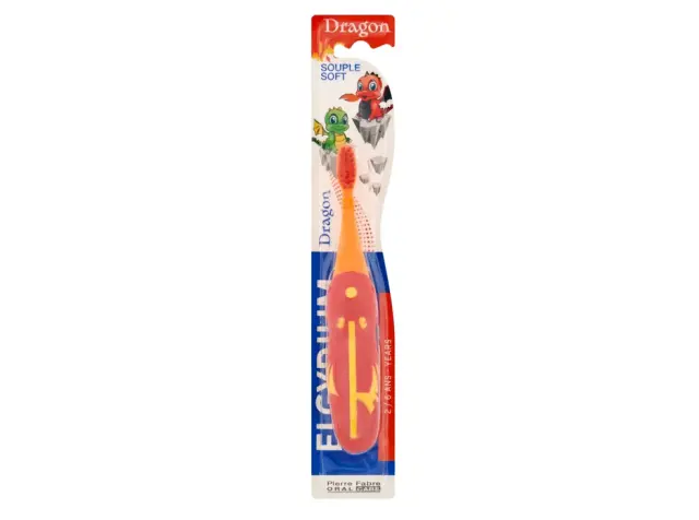 Elgydium | Kids Souple Soft Dragon Παιδική Oδοντόβουρτσα 2-6 ετών | 1τεμ