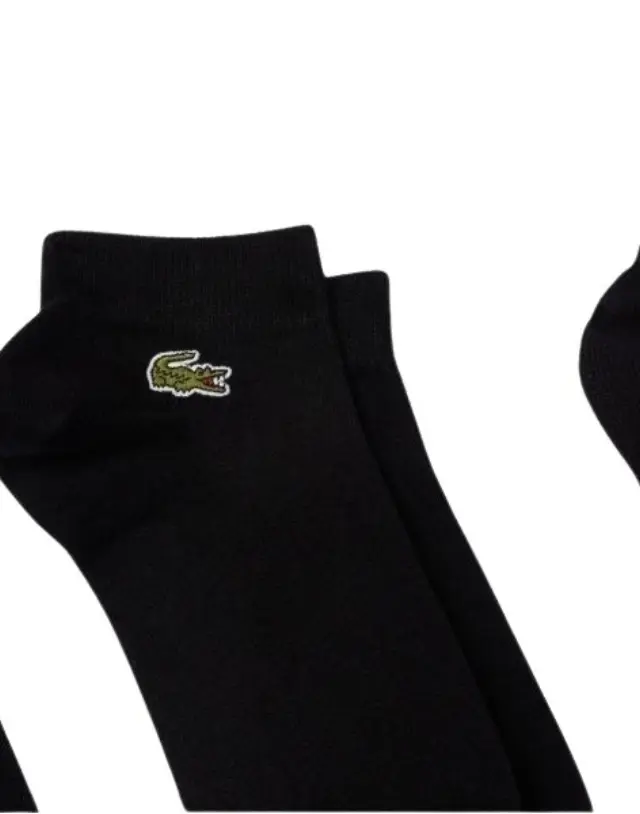 Unisex Κάλτσες Lacoste 3 Ζεύγη RA2917-8MV Μαύρο - 35-38 2
