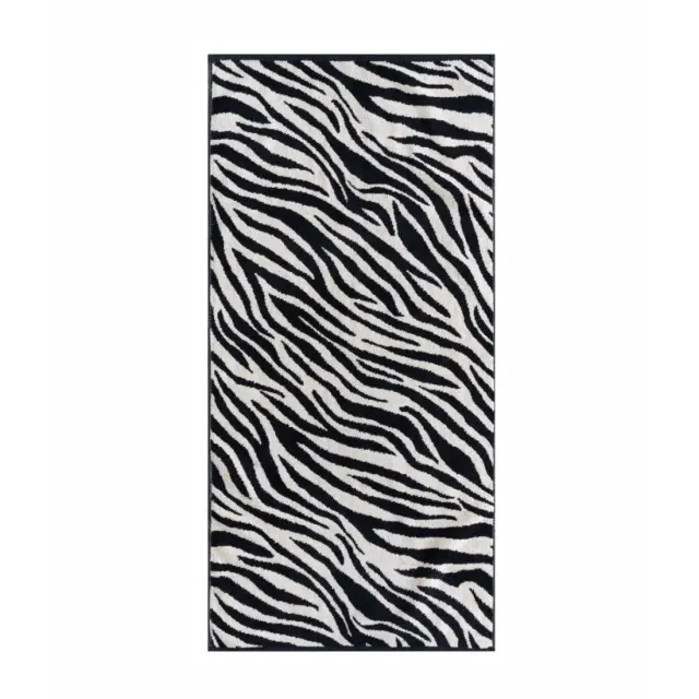 Πετσέτα Χεριών Kentia Zulu Ecru-Black 30x50