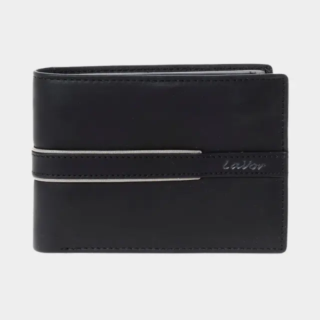 Δερμάτινο Ανδρικό Πορτοφόλι με RFID Lavor 1-5814 Μαύρο - ONESIZE