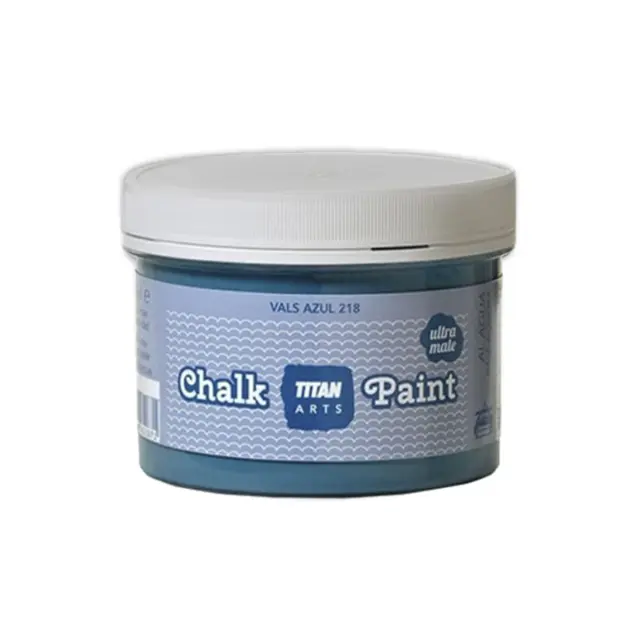 Χρώμα Νερού Κιμωλίας Οικολογικό Chalk Paint Titan 218 Vals Azul 250ml