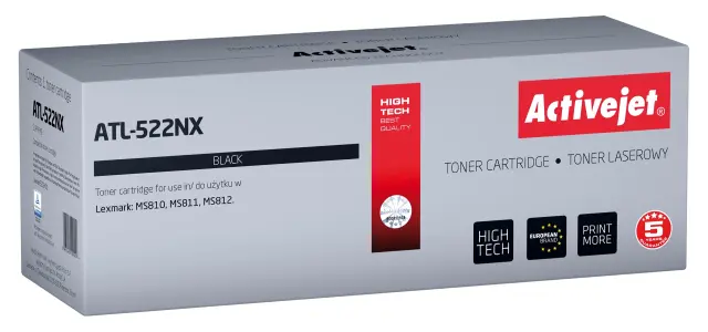 Activejet ATL-522NX toner (replacement for Lexmark 52D2H00 Supreme 25000 pages black)