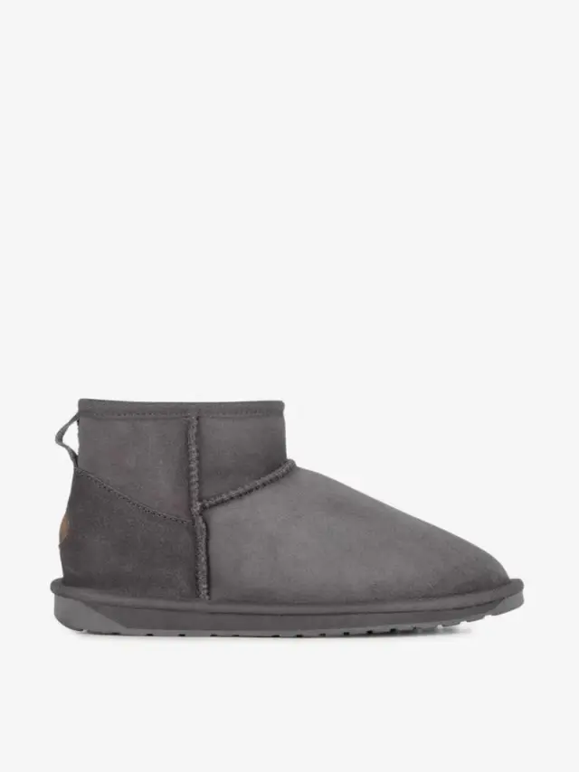 Emu Μποτάκια Γυναικείο δέρμα Γκρί EMU/10937 CHARCOAL 3