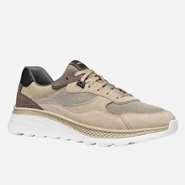 Ανδρικά Ανατομικά Sneakers Geox Spherica Actif x1 U65HUA 01422 C5004 Μπεζ Μπεζ - 46 2