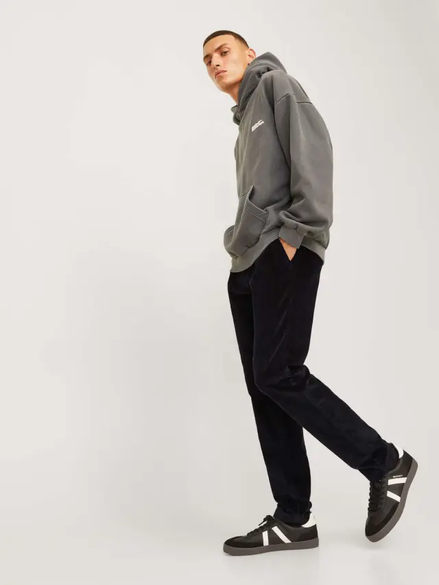 JPSTMARCO JJBASIC CORDUROY CHINO Black - 32 , 34 2