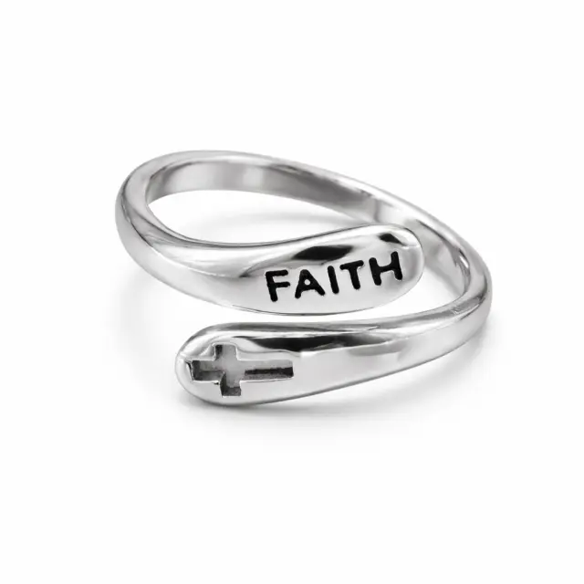 Ghetto Faith Silver Ring Jewelry