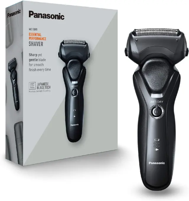 Panasonic Men's 3-Blade Wet & Dry Electric Shaver ES-RT37 Περιστρεφόμενη Ξυριστική Μηχανή Προσώπου Επαναφορτιζόμενη 2