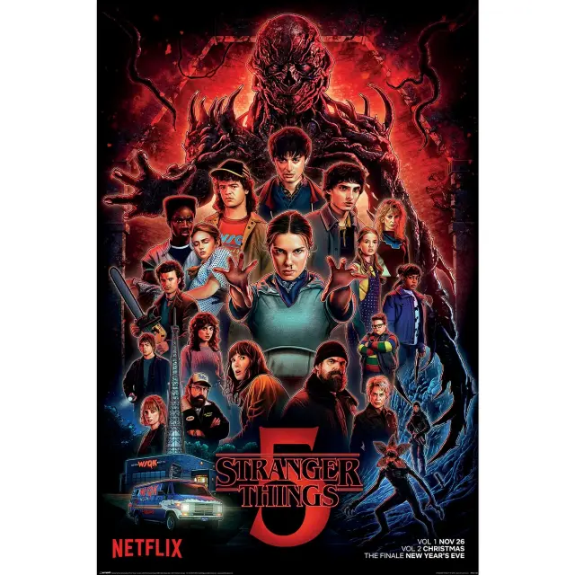 Αφίσα Stranger Things 5 One Sheet 61x91,5εκ - PP2511182