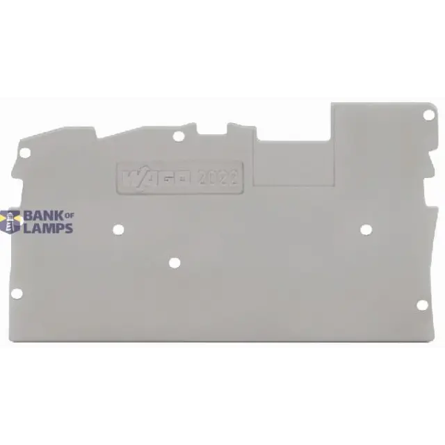End and Intermediate Plate 1mm Orange