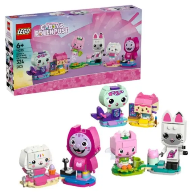 Lego Gabby's Dollhouse Gabby's Brick-Built Cat Friends (11215) (LGO11215)