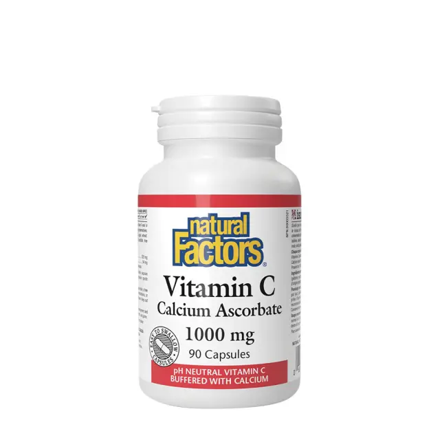 Natural Factors Vitamin C Calcium Ascorbate 1000 mg