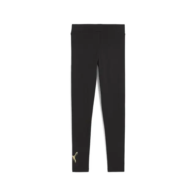 Puma Essentials Metallic ΠΑΙΔΙΚΟ ΚΟΛΑΝ (689102-51) - Μαύρο-Χρυσό 2