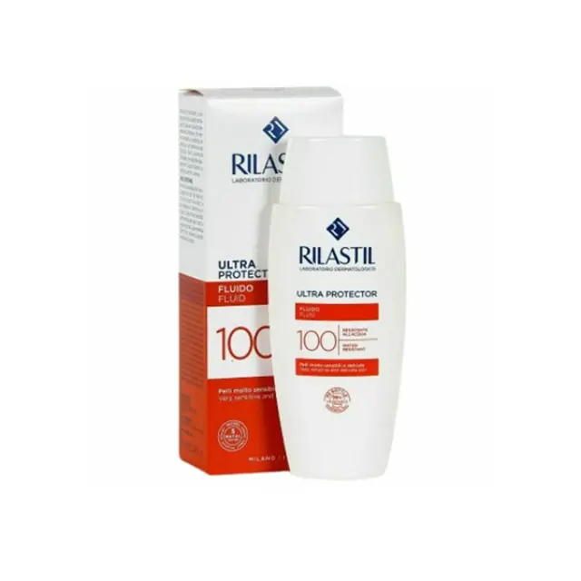 Rilastil Ultra Protector 100+ Fluid Αντηλιακή Κρέμα Προσώπου SPF100 75ml