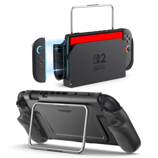 Spigen Dual Grip Pro, black - Nintendo Switch 2 2