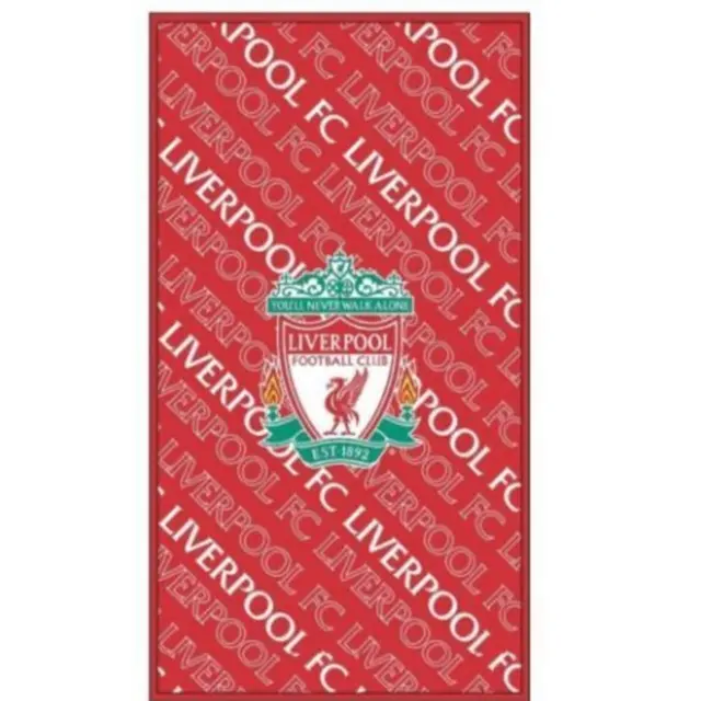 Πετσέτα θαλάσσης Liverpool F.C microfibre beach towel 70X140