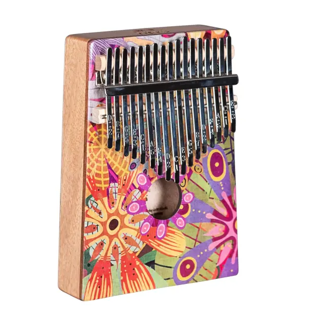 Sela SE 253 Kalimba 17 Flower Power